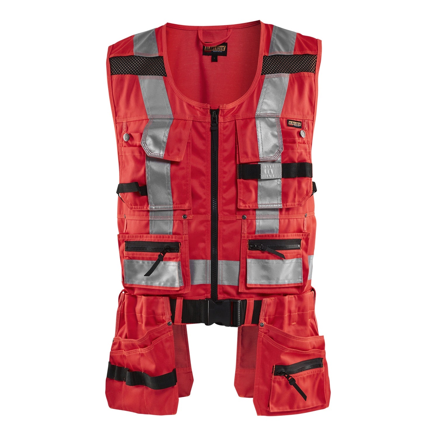 Blaklader BLAKLADER 30321804 Hi Vis tool vest Hi Vis Reflective Tool Vest MEN - Multi-Pocket - 303218045500