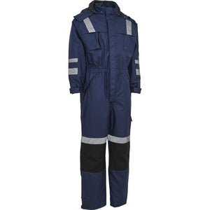 ELKA Rainwear - Working Xtreme Winter Thermal Coverall - Blue/Black
