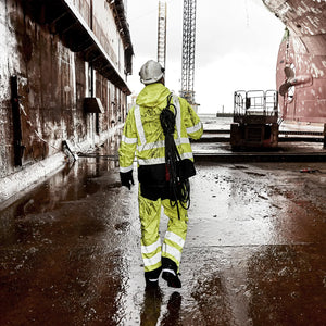 ELKA Rainwear - Visible Xtreme Stretch Jacket - Fluorescent Yellow/Black