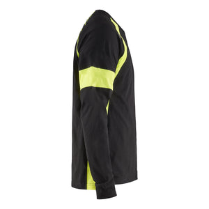 Blaklader BLAKLADER 35201030 Long sleeved T shirt Hi Vis Reflective Long Sleeve Work T-Shirt MEN - 100% Cotton - 352010309933_CR