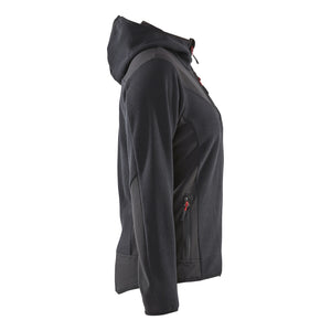 Blaklader BLAKLADER 59412536 Women's knitted jacket with softshell and hood Knitted Work Jacket WOMEN - Stretch - 594125369799_CR