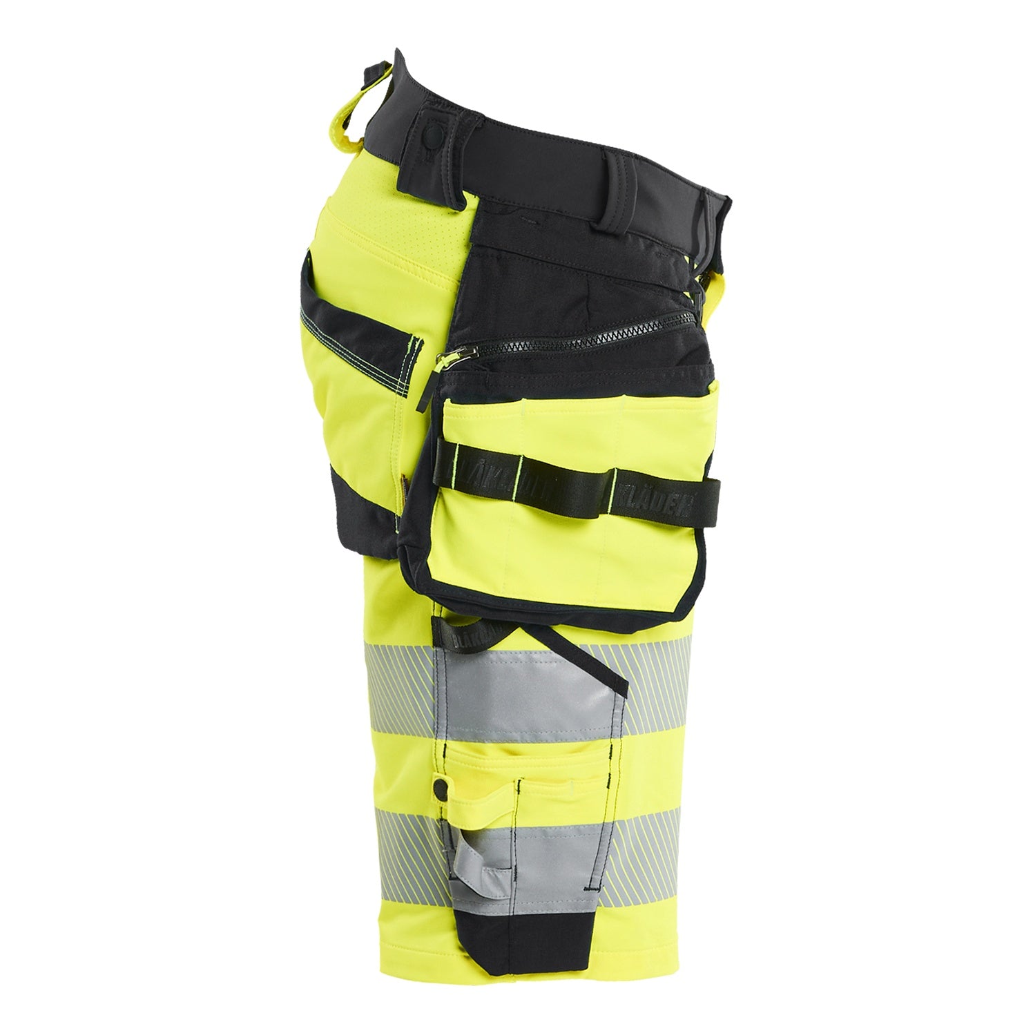 Blaklader BLAKLADER 11201648 Hi Vis shorts 4 way stretch Hi Vis Reflective Work Shorts Men - double weave - 112016483399_CR
