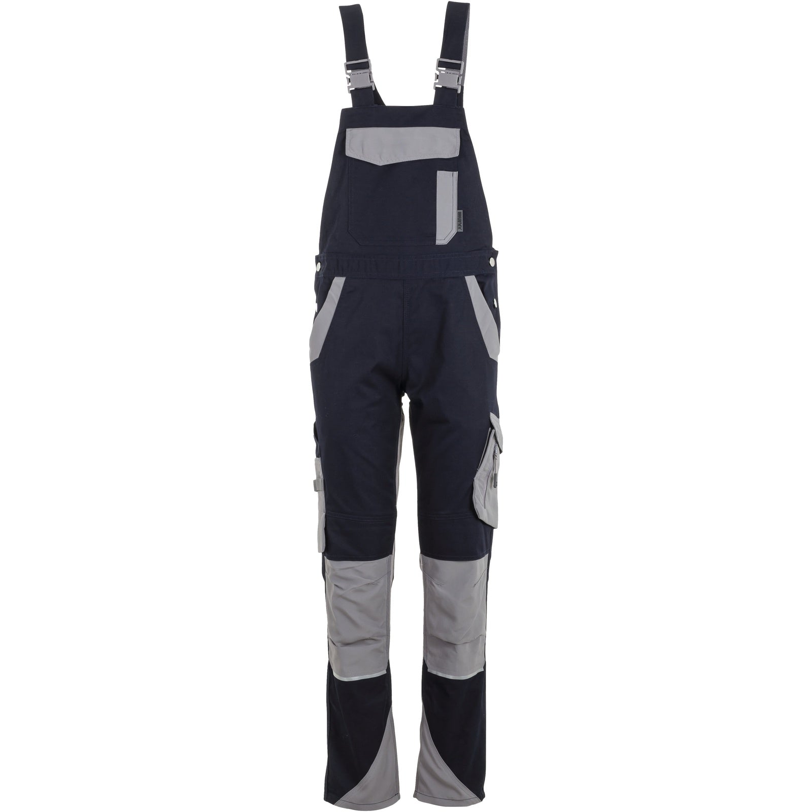Planam Norit Women's dungarees blackblue/zinc - Main