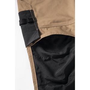 Planam Norit Women's dungarees blackblue/zinc - The knee pockets allow for the use of knee pads.
