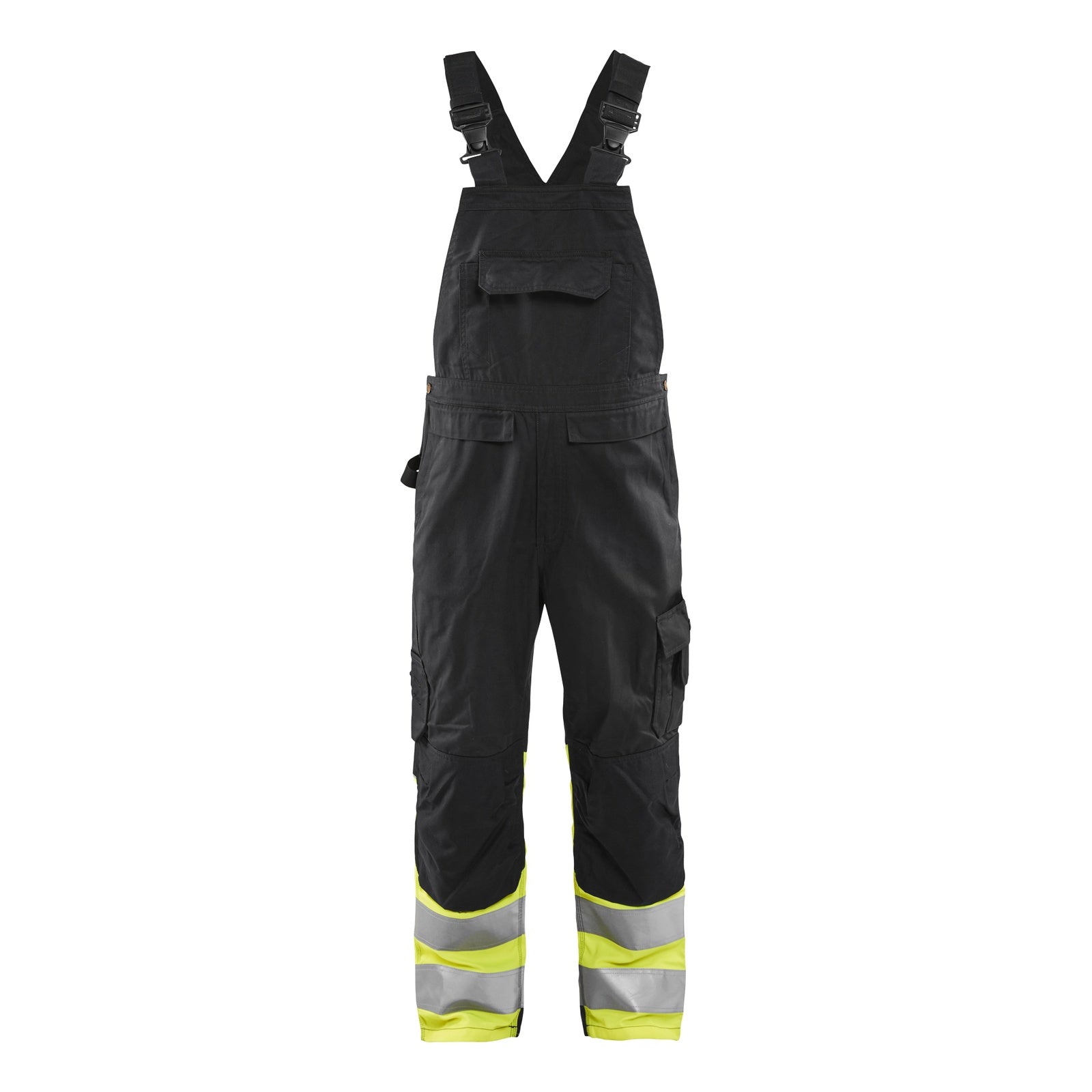 Blaklader BLAKLADER 26621800 Hi Vis Bib overall Hi Vis Reflective Work Bib Trousers Men - Class 1 Certified - 266218009933