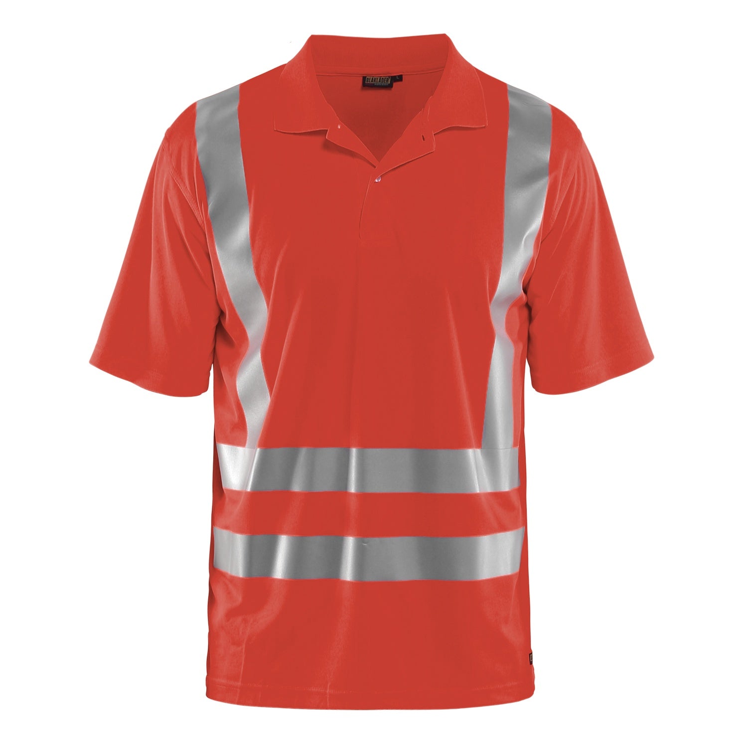 Blaklader BLAKLADER 33911011 UV Polo Shirt Hi Vis Hi Vis Reflective Short Sleeve Work Polo MEN - 100% Polyester - 339110115500