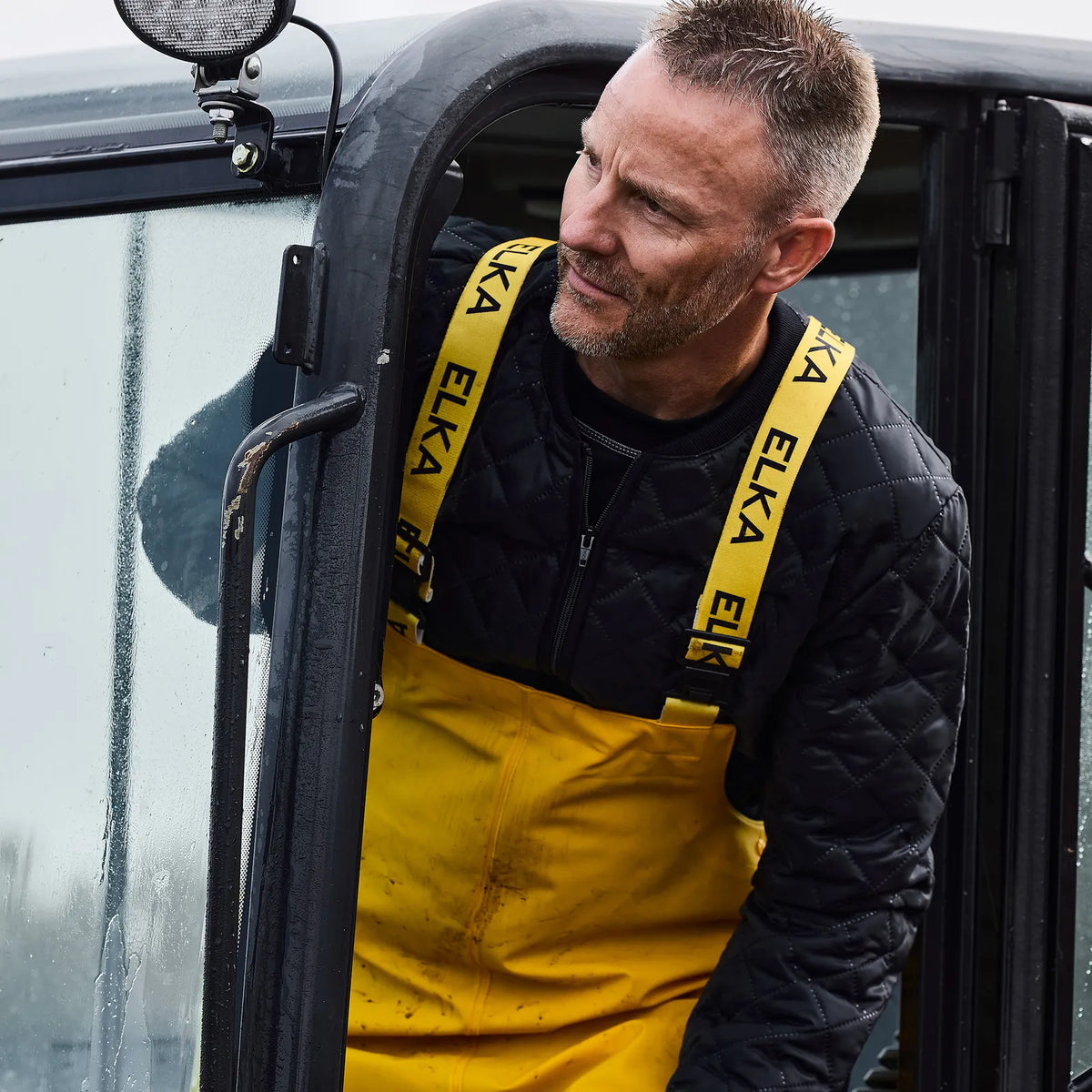 ELKA Rainwear - Bib & Brace - Yellow