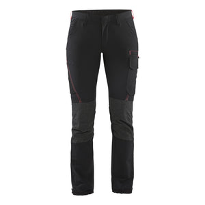 Blaklader BLAKLADER 71221645 | Women's 4 way stretch service trousers Work Trousers Women - double weave - 712216459956