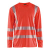 Blaklader BLAKLADER 33851013 Hi Vis UV Long sleeved T shirt Hi Vis Reflective Long Sleeve Work T-Shirt MEN - 100% Polyester - 338510135500