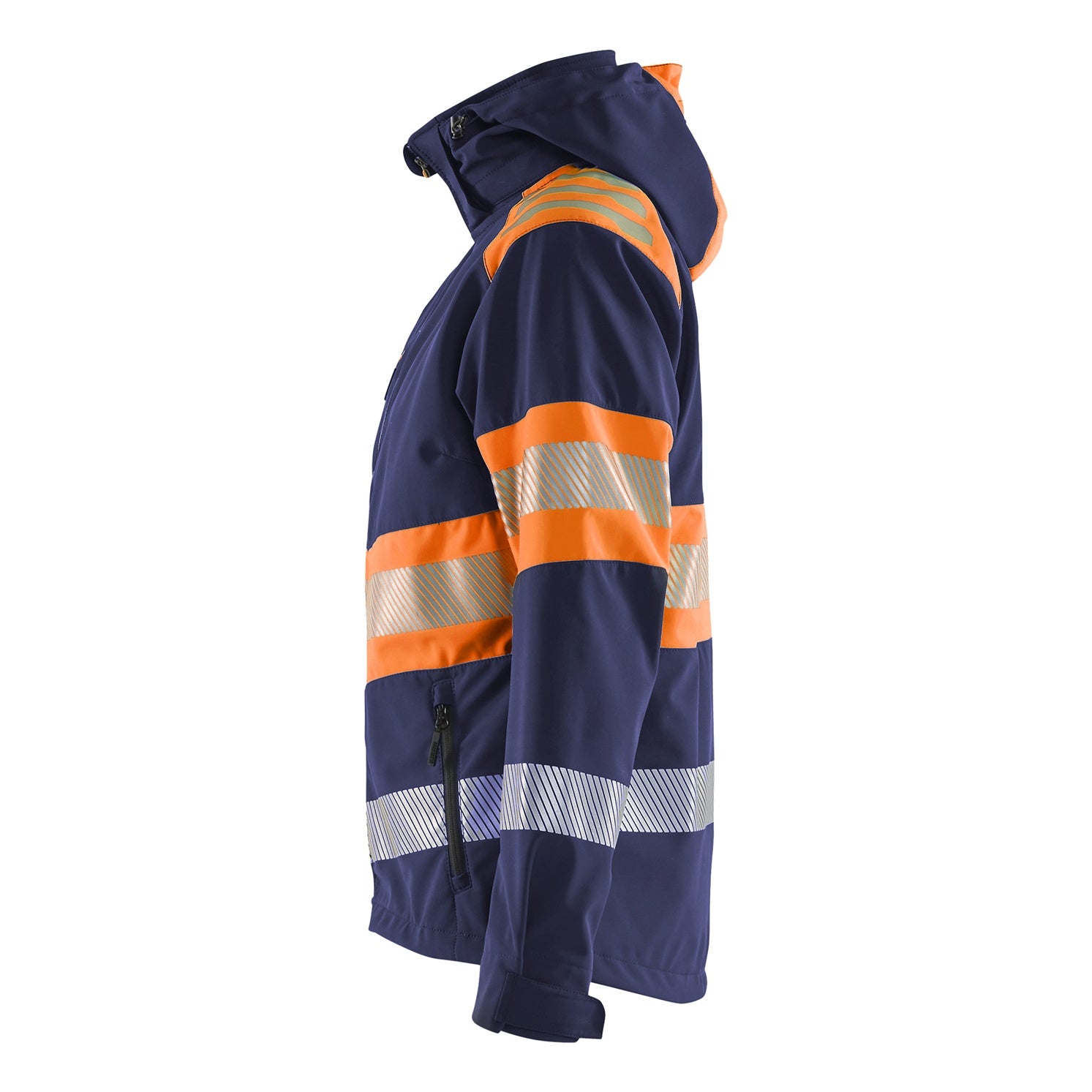Blaklader BLAKLADER 44042513 Women’s Hi Vis Softshell Jacket Hi Vis Reflective Softshell Work Jacket WOMEN - Waterproof - 440425138953_CL