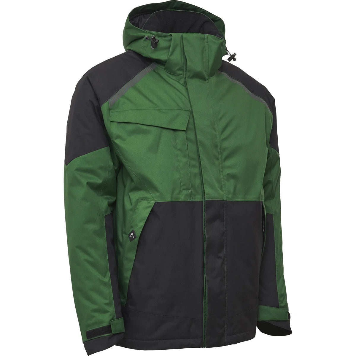 ELKA Rainwear - Working Xtreme Stretch Winter Jacket - Green/Black