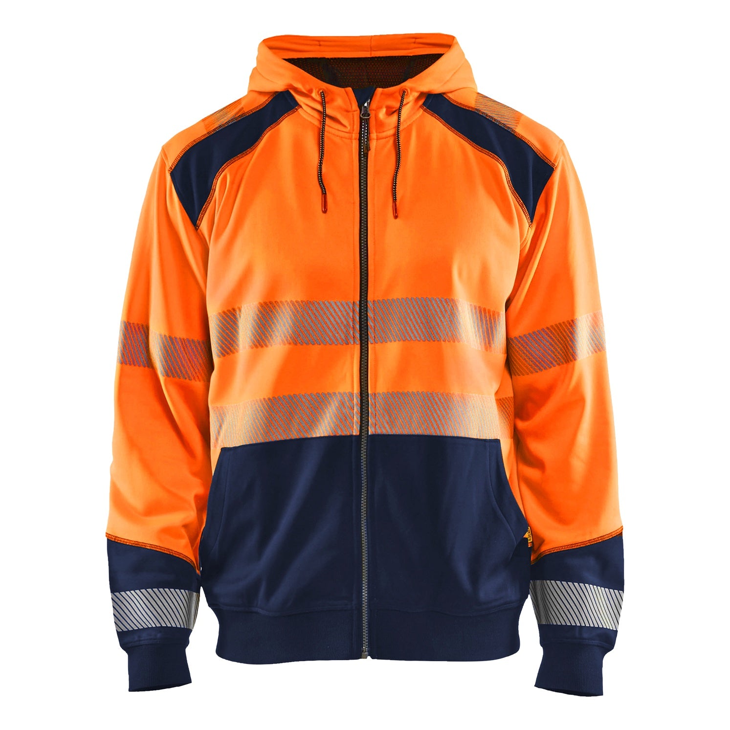 Blaklader BLAKLADER 35462528 Hi Vis Hoodie Hi Vis Reflective Hoodie Work Sweatshirt MEN - Breathable - 354625285389