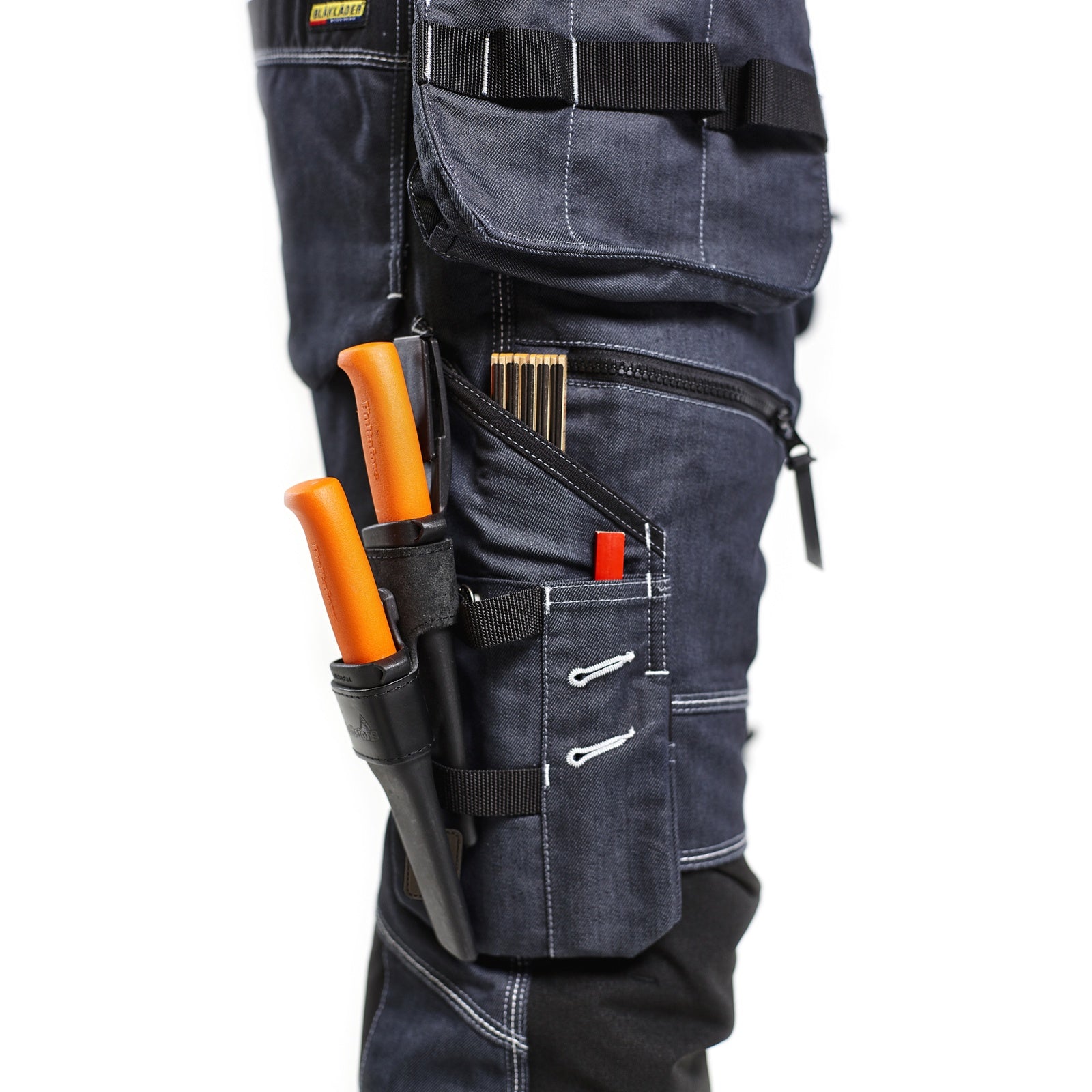 Blaklader BLAKLADER 19901141 Craftsman trousers stretch X1900 Work Trousers Men - CORDURA Denim - 199011418999_FUNC1