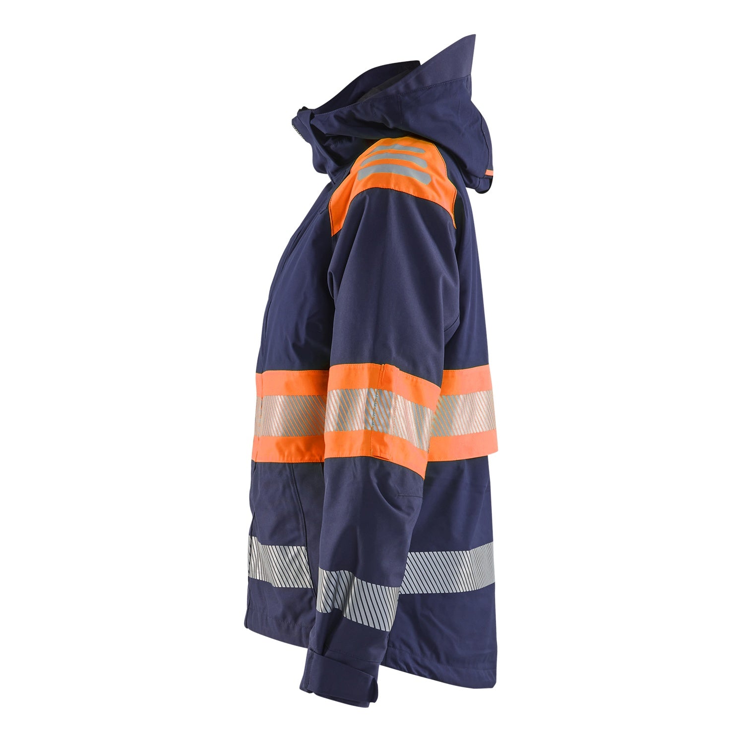 Blaklader BLAKLADER 44301977 WOMEN’S HI VIS SHELL JACKET Hi Vis Reflective Shell Work Jacket WOMEN - Waterproof - 443019778953_CL