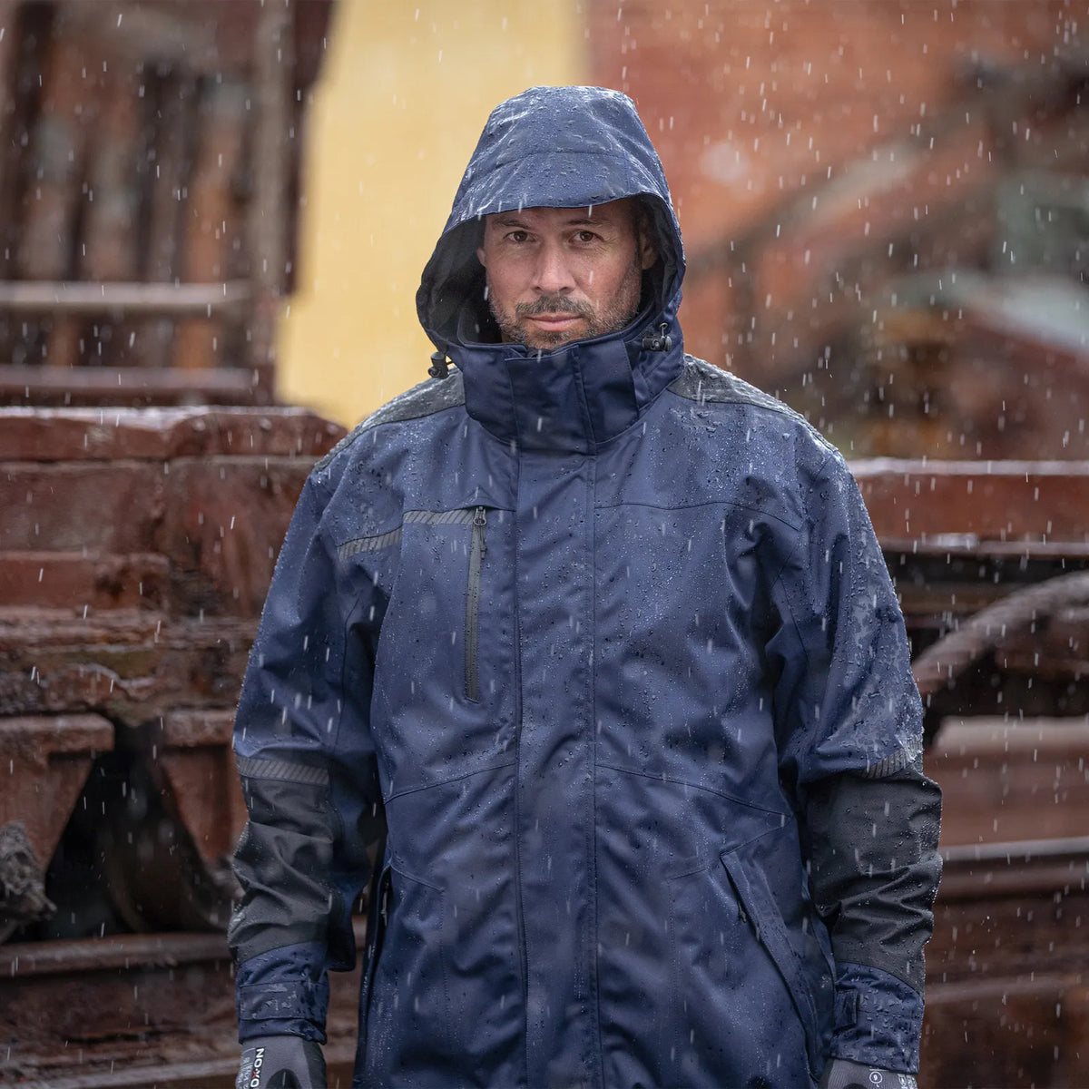 ELKA Rainwear - Working Xtreme Recycled Jacket - Navy/Black