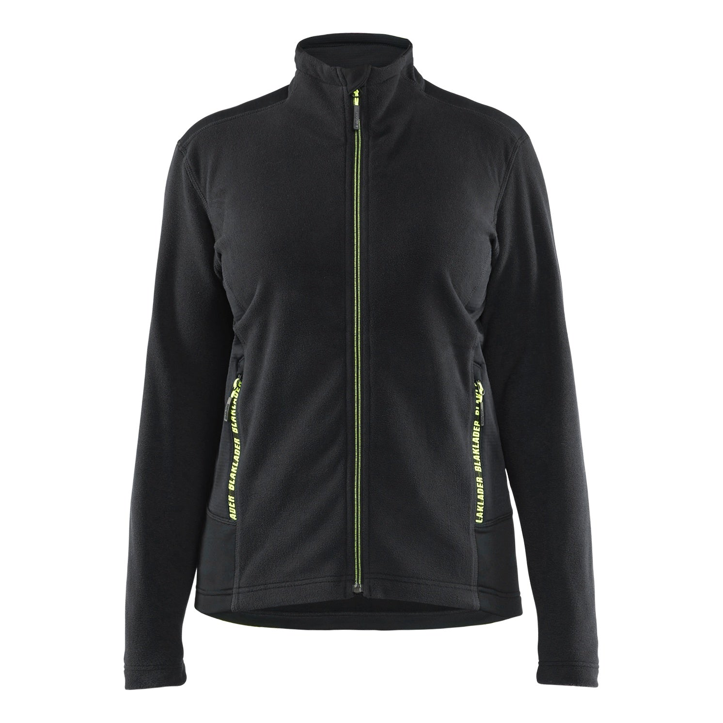 Blaklader BLAKLADER 47661010 Women's Microfleece Jacket Hi Vis Reflective Work Jacket WOMEN - Antipilling - 476610109933