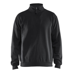 Blaklader BLAKLADER 35871169 Sweatshirt Half Zip Half-zip Work Sweatshirt MEN - Brushed Fleece - 358711699900