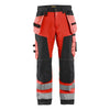 Blaklader BLAKLADER 15672517 Hi Vis Softshell craftsman trousers Hi Vis Reflective Work Trousers Men - Waterproof - 156725175599