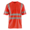 Blaklader BLAKLADER 34201013 HI VIS UV PROTECTED T SHIRT Hi Vis Reflective Short Sleeve Work T-Shirt MEN - 100% Polyester - 342010135500