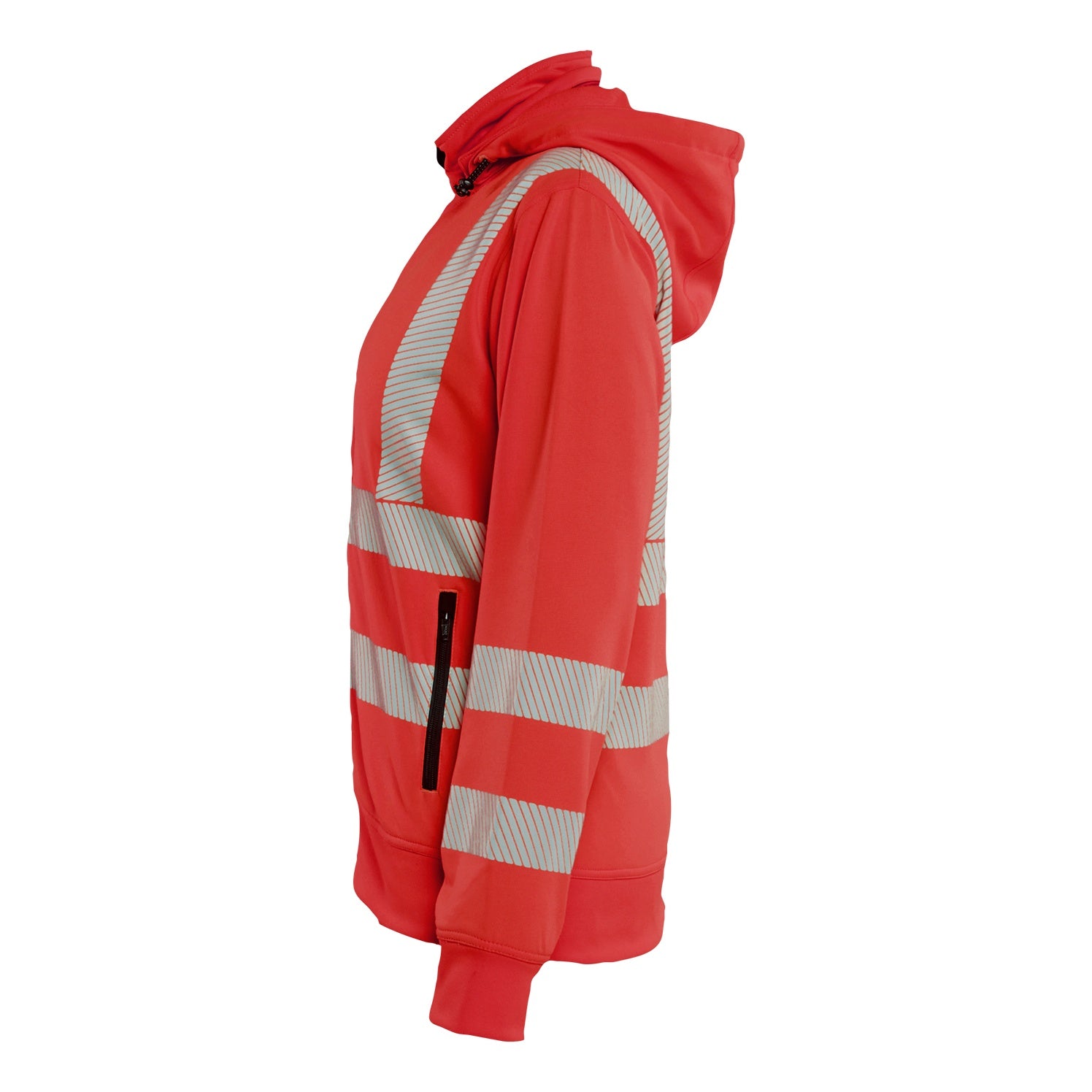 Blaklader BLAKLADER 35742538 Hi Vis Reflective Hoodie Work Sweatshirt WOMEN - Detachable Hood - 357425385500_CL