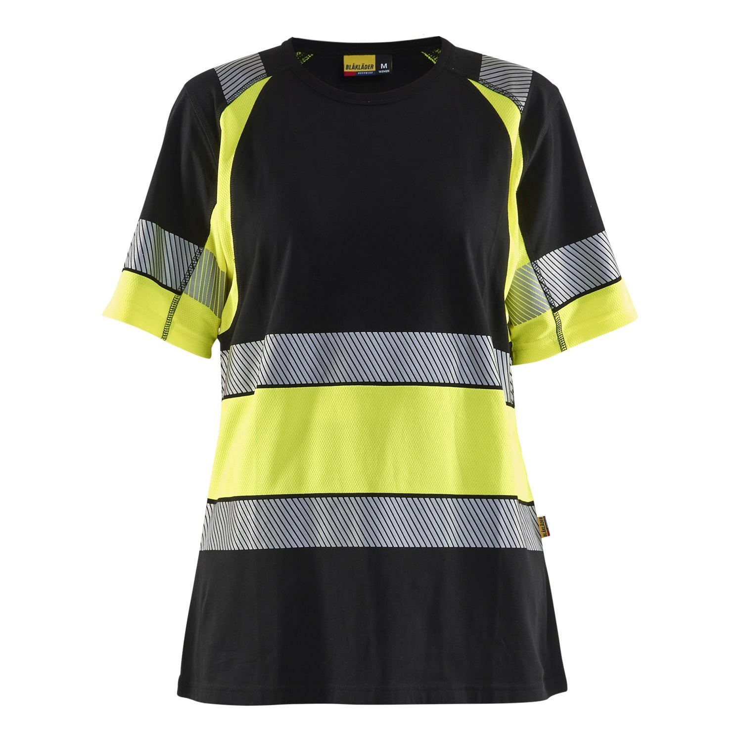 Blaklader BLAKLADER 34101030 Women’s Hi Vis T Shirt Hi Vis Reflective Short Sleeve Work T-Shirt WOMEN - 100% Cotton - 341010309933