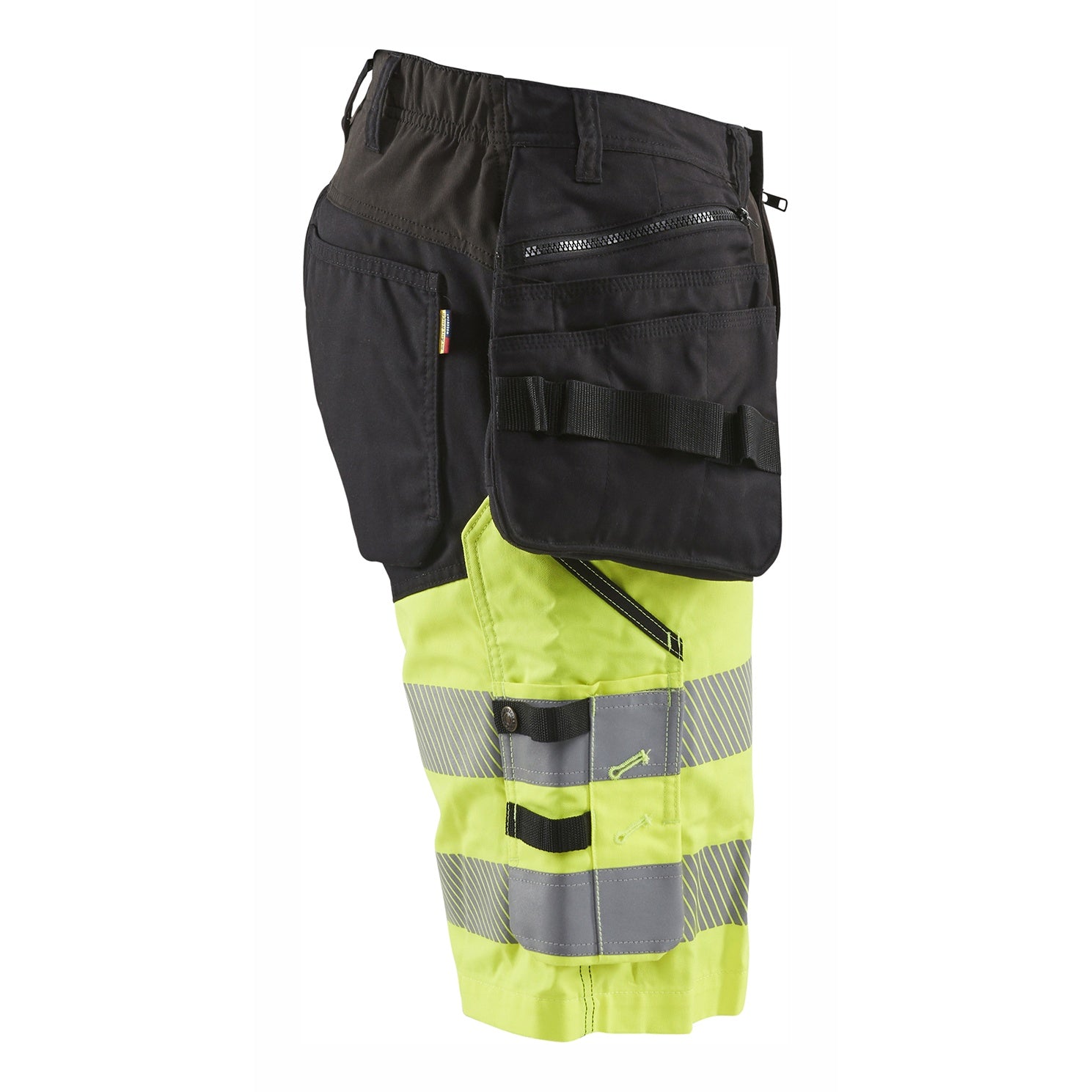 Blaklader BLAKLADER 15961811 | Hi Vis shorts with stretch Hi Vis Reflective Work Shorts Men - Stretch Fabric - 159618119933_CR