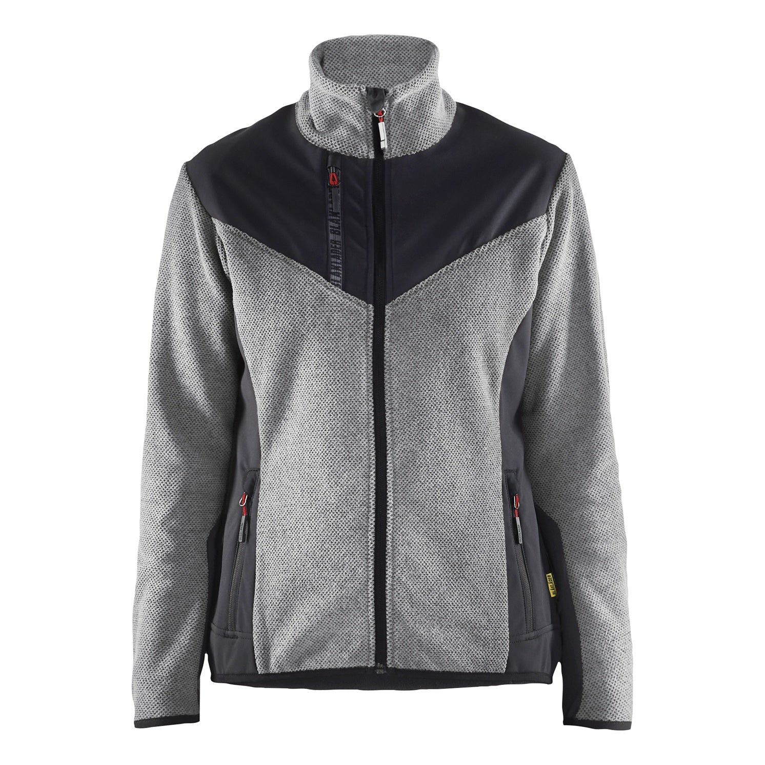Blaklader BLAKLADER 59432536 Women's Knitted Jacket with Softshell Work Jacket WOMEN - Stretch Fabric - 594325369099