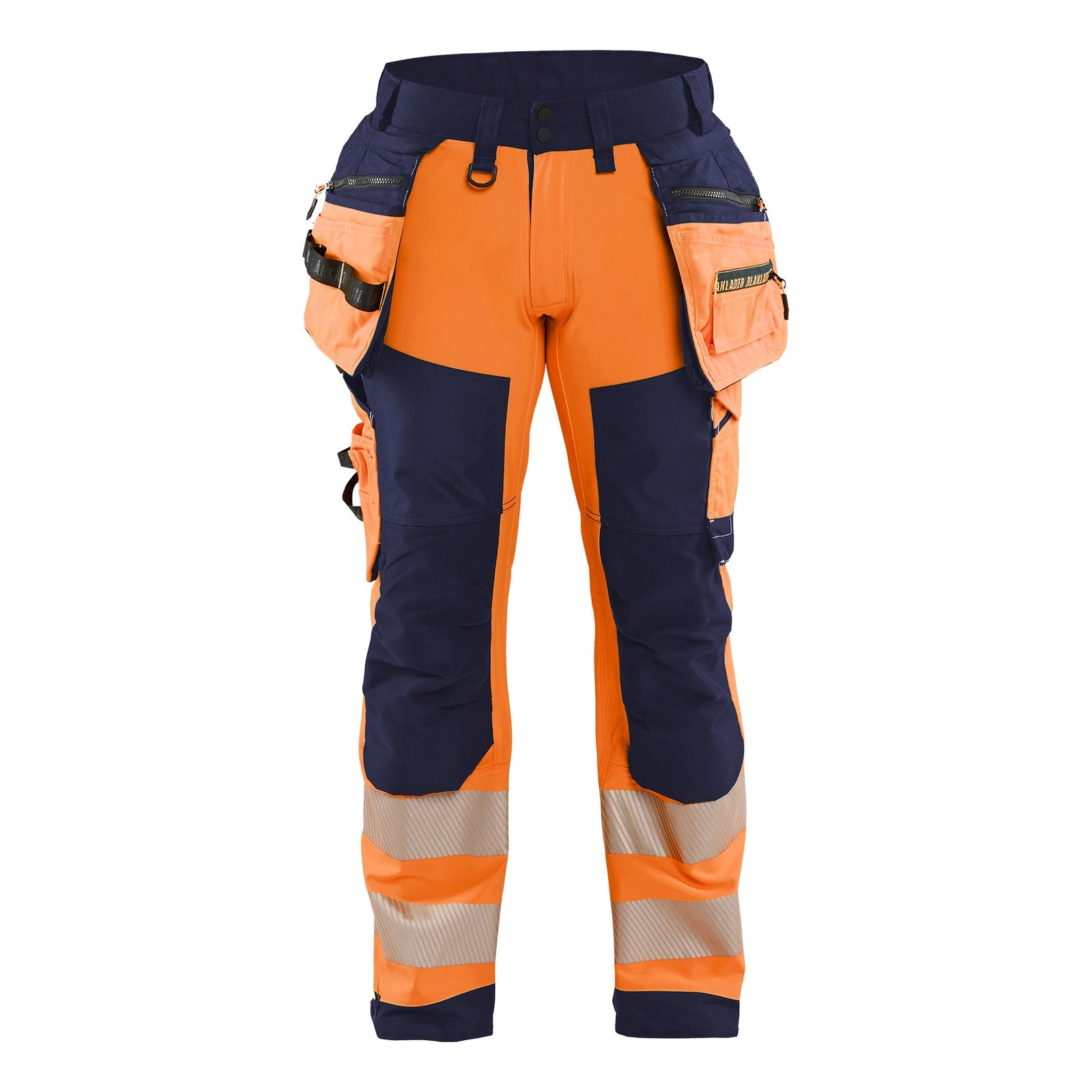 Blaklader BLAKLADER 18202513 | Hi vis Softshell Trousers Hi Vis Reflective Work Trousers Men - Waterproof - 182025135389
