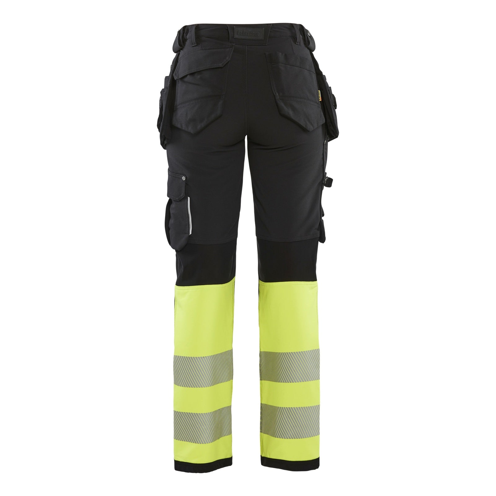Blaklader BLAKLADER 71931642 | Women's hi vis trouser with 4 way stretch Hi Vis Reflective Work Trousers Women - Water Repellent - 719316429933_2
