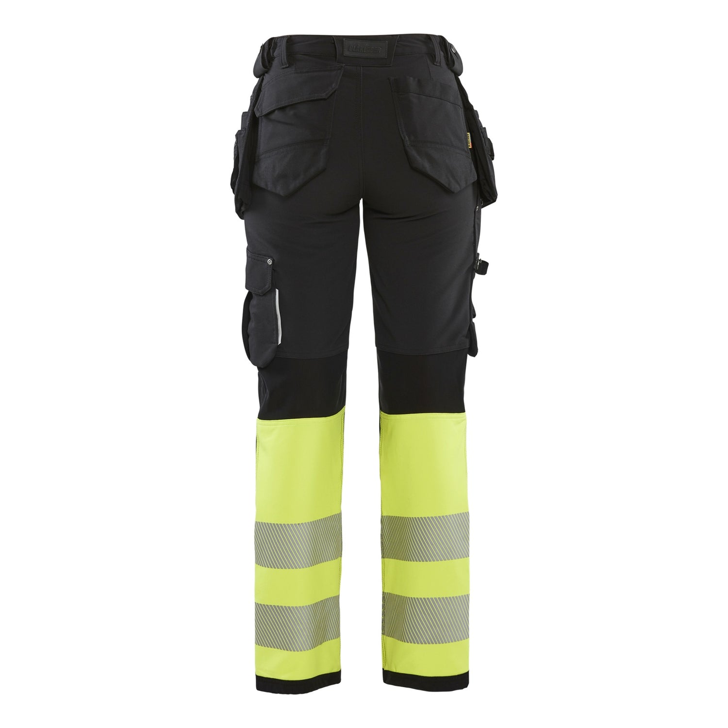 Blaklader BLAKLADER 71931642 | Women's hi vis trouser with 4 way stretch Hi Vis Reflective Work Trousers Women - Water Repellent - 719316429933_2