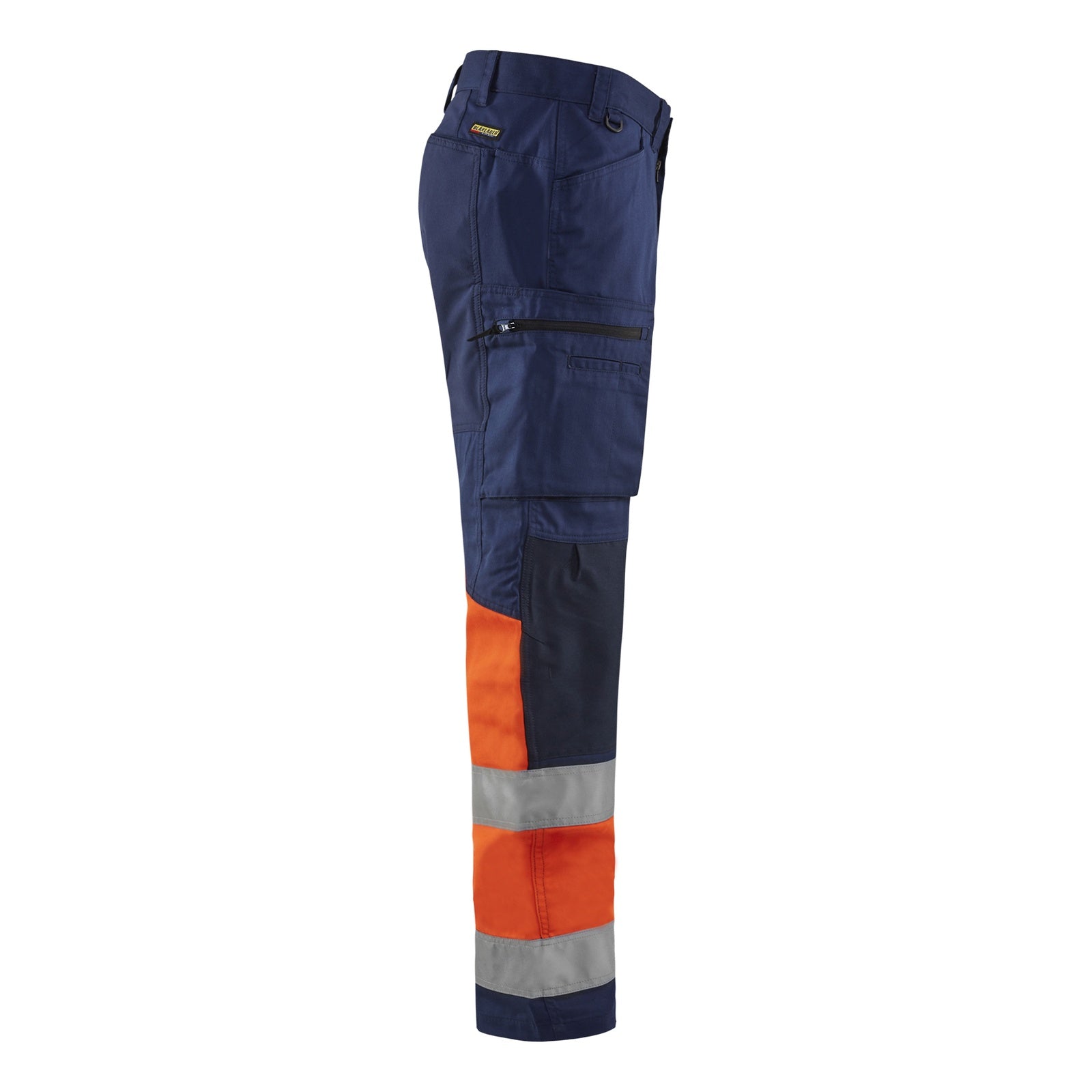 Blaklader BLAKLADER 15511811 | Hi Vis Trousers with Stretch Hi Vis Reflective Work Trousers Men - 65% Polyester - 155118118953_CR