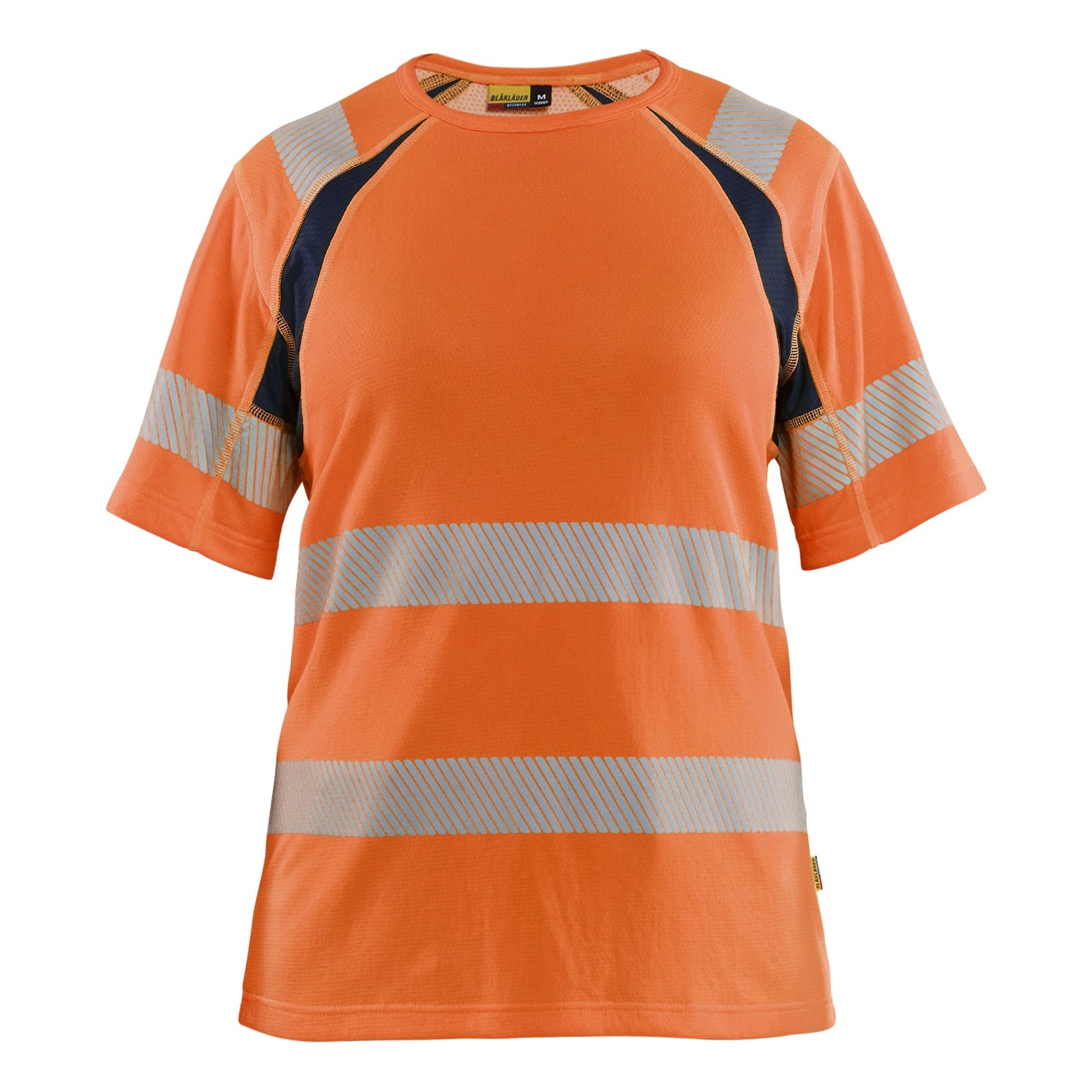 Blaklader BLAKLADER 35032537 Women’s Hi Vis T shirt Hi Vis Reflective Short Sleeve Work T-Shirt WOMEN - Moisture Wicking - 350325375389