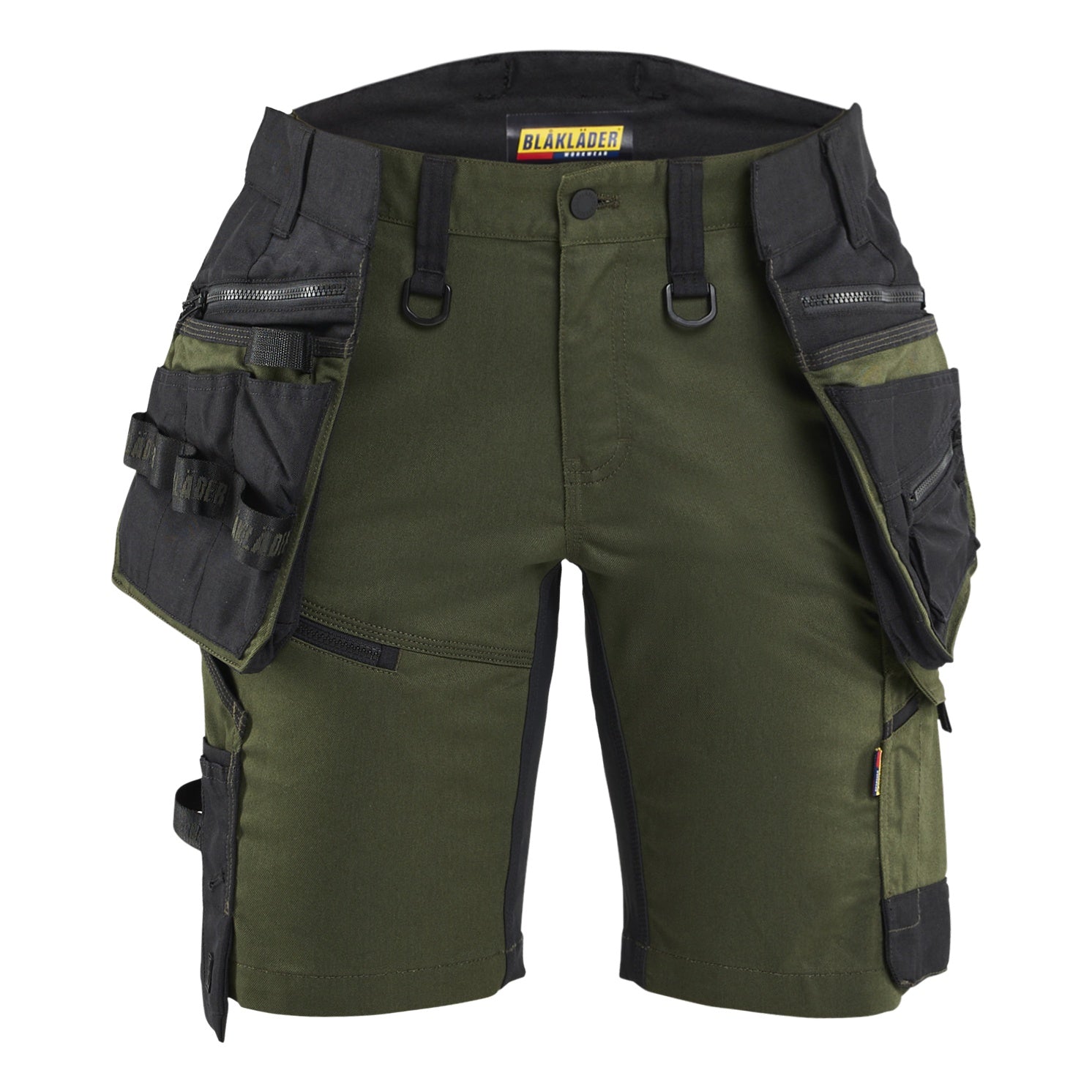 Blaklader BLAKLADER 71751149 STRIKER Women's Craftsman Shorts with Stretch Work Shorts Women - Cordura Denim - 717511494298