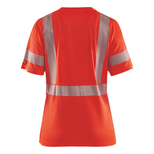 Blaklader BLAKLADER 33361013 Women's UV protected Hi Vis T shirt Hi Vis Reflective Short Sleeve Work T-Shirt WOMEN - 100% Polyester - 333610135500_2
