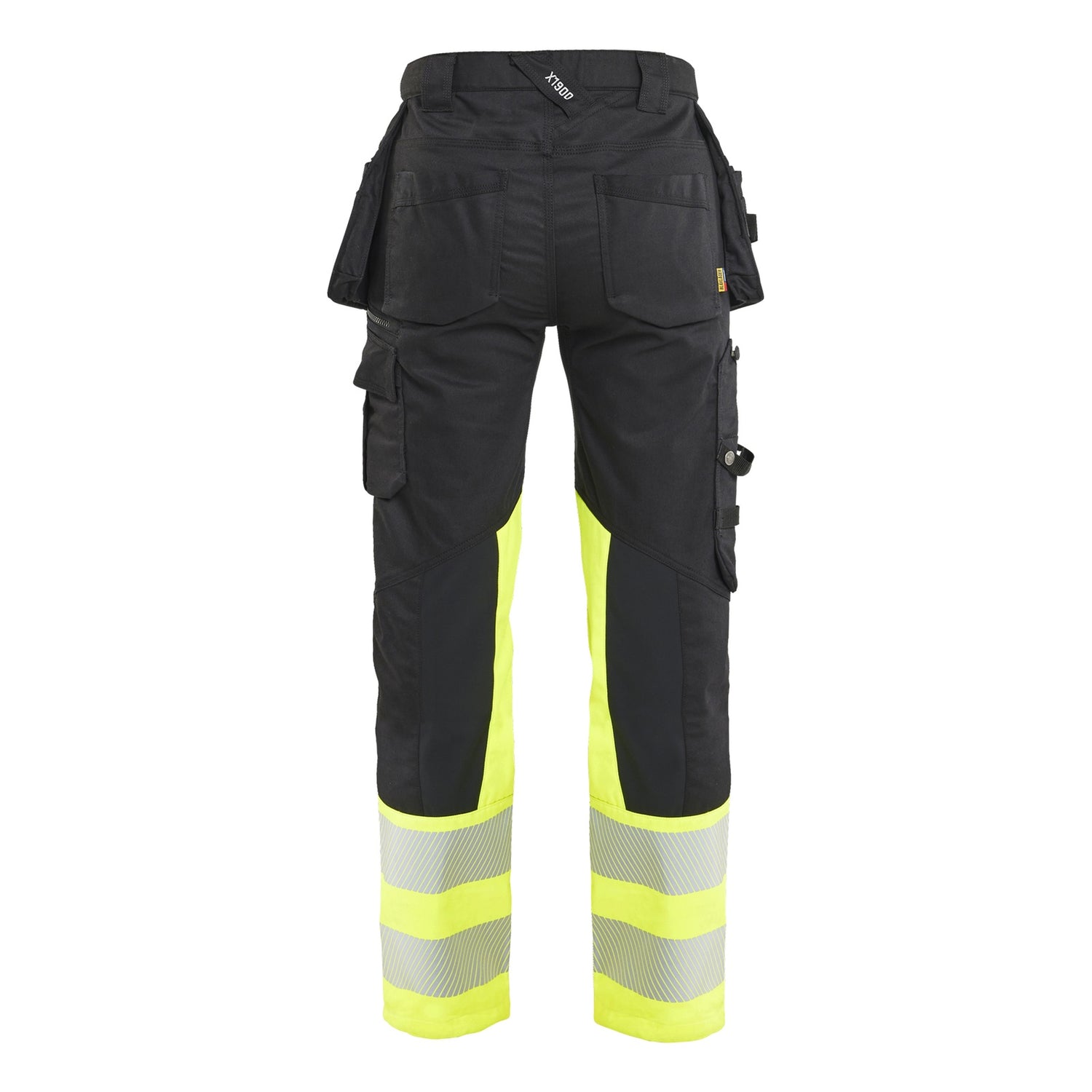 Blaklader BLAKLADER 70301149 | Women's Hi vis Trousers Stretch Hi Vis Reflective Work Trousers Women - Cordura Denim - 703011499933_2