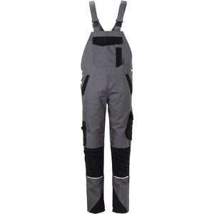Planam Norit Women's dungarees slate/black - Main