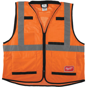 Milwaukee PREMIUM High-Visibility Vests - Orange