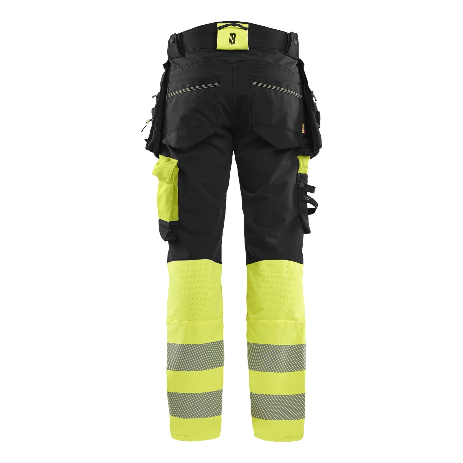 Blaklader BLAKLADER 11251648 Hi Vis Trousers 4 Way Stretch Hi Vis Reflective Work Trousers Men - Double Weave - 112516489933_2