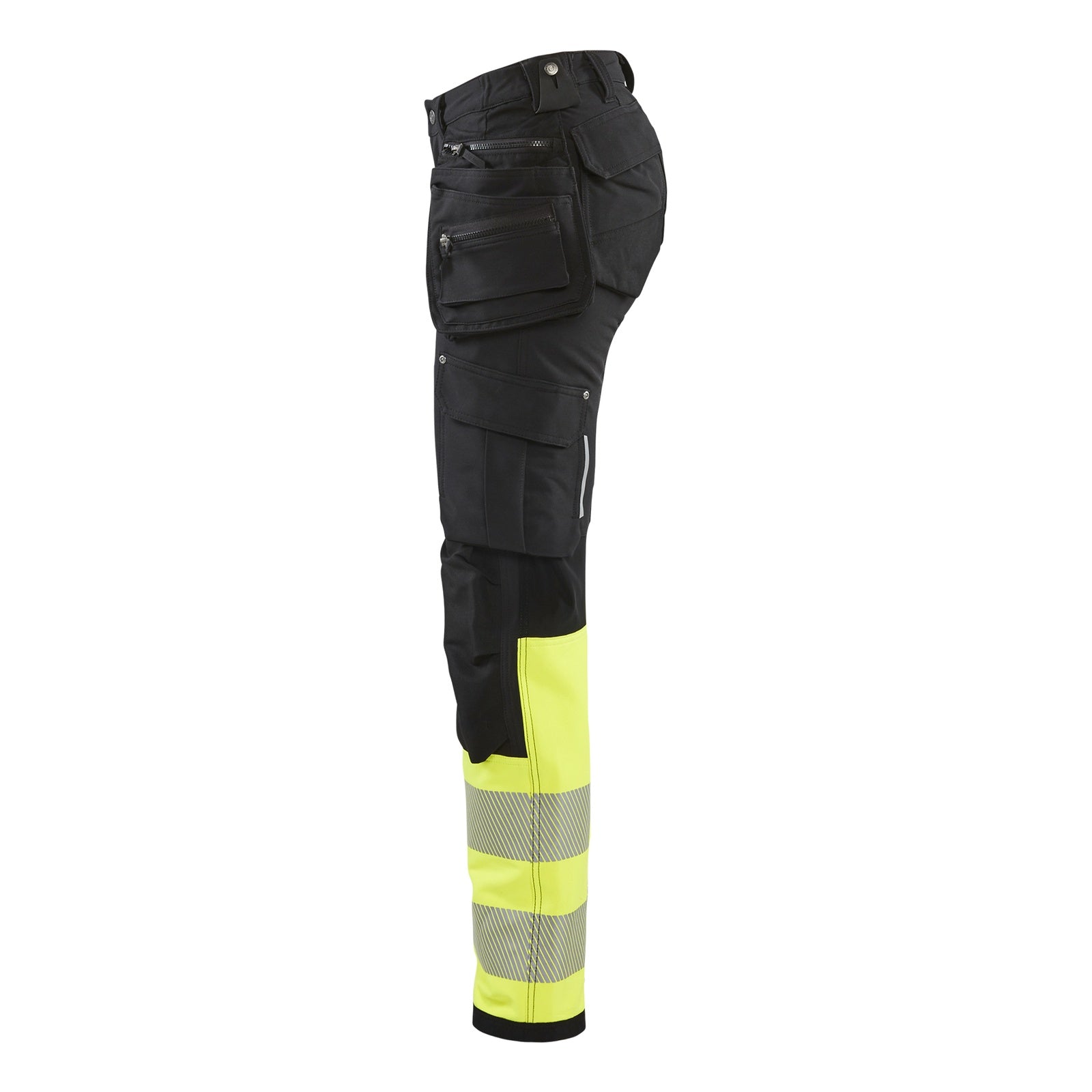 Blaklader BLAKLADER 71931642 | Women's hi vis trouser with 4 way stretch Hi Vis Reflective Work Trousers Women - Water Repellent - 719316429933_CL