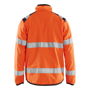 Blaklader BLAKLADER 48772516 Hi Vis Softshell Jacket Hi Vis Reflective Softshell Work Jacket MEN - Water Repellent - 487725165389_2