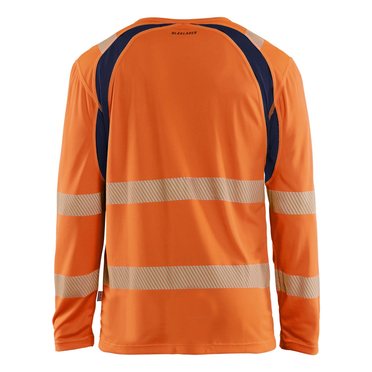Blaklader BLAKLADER 35991013 Hi Vis UV Protected Long Sleeved T Shirt Hi Vis Reflective Long Sleeve Work T-Shirt MEN - 100% Polyester - 359910135389_2