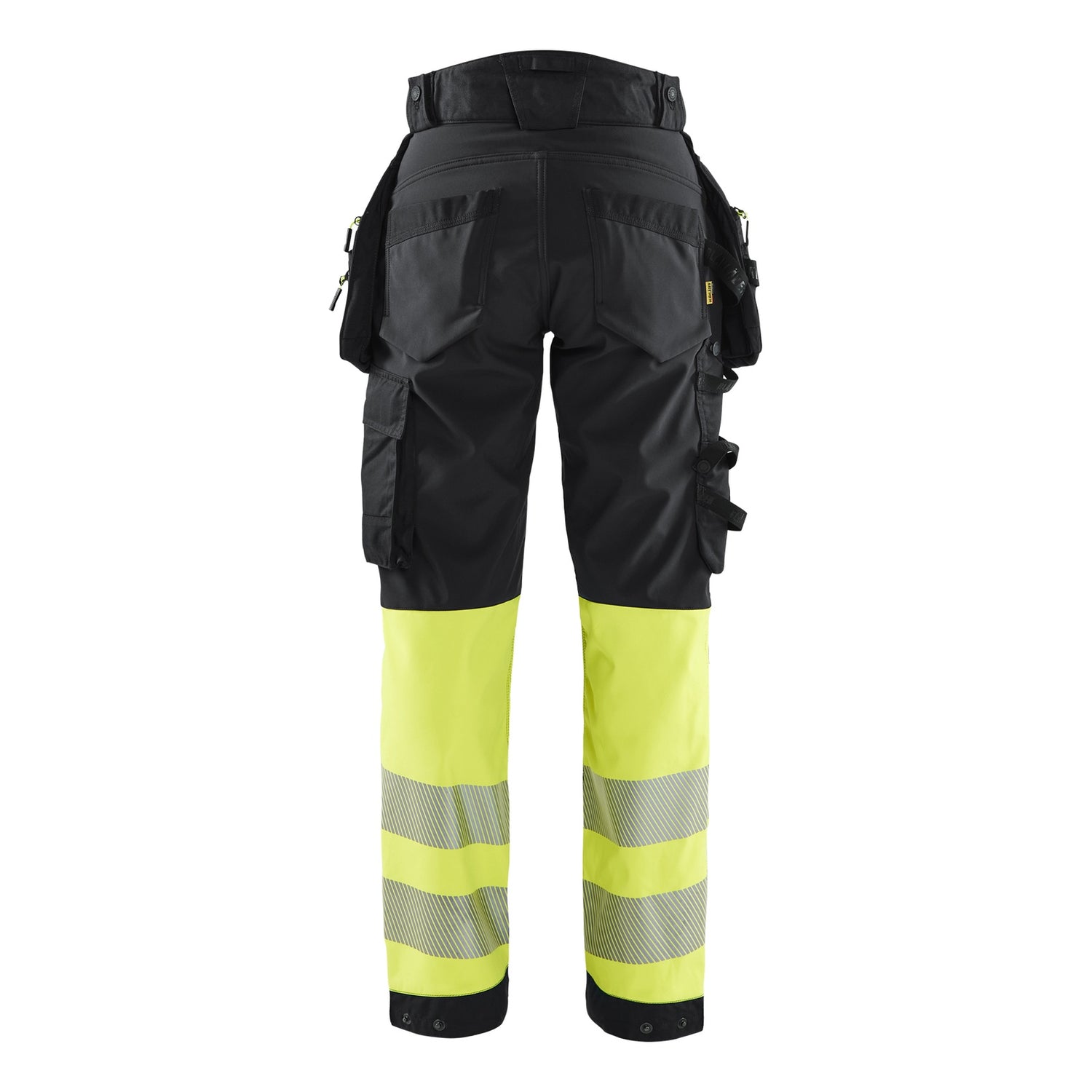Blaklader BLAKLADER 71142513 | Women's Hi Vis softshell trousers Hi Vis Reflective Work Trousers Women - Waterproof - 711425139933_2