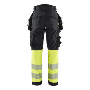 Blaklader BLAKLADER 71142513 | Women's Hi Vis softshell trousers Hi Vis Reflective Work Trousers Women - Waterproof - 711425139933_2