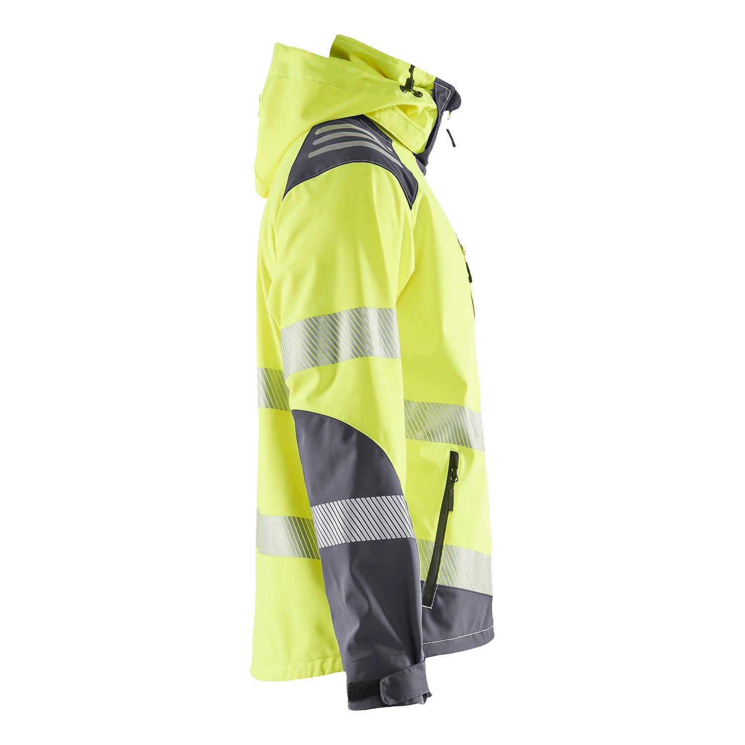 Blaklader BLAKLADER 44912513 Hi Vis Softshell jacket Hi Vis Reflective Softshell Work Jacket MEN - Waterproof - 449125133396_CR