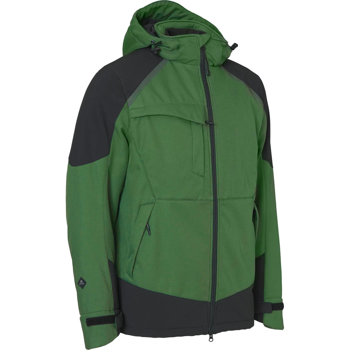 ELKA Rainwear - Working Xtreme Winter Softshell Jacket - Green/Black