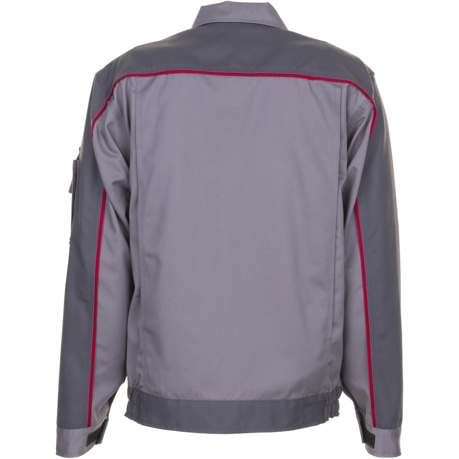 Planam Highline Waisted Jacket zinc/slate/red - Model view 2