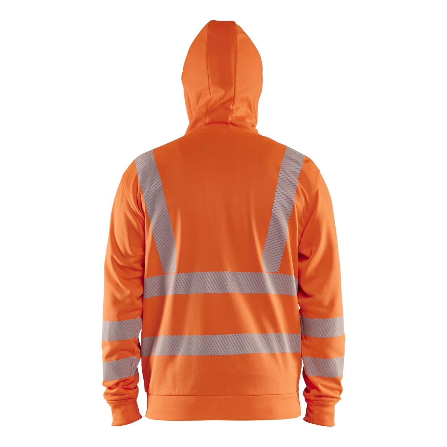 Blaklader BLAKLADER 35652538 Hi Vis Hoodie Full Zip Hi Vis Reflective Hoodie Work Sweatshirt MEN - Breathable - 356525385300_2_2