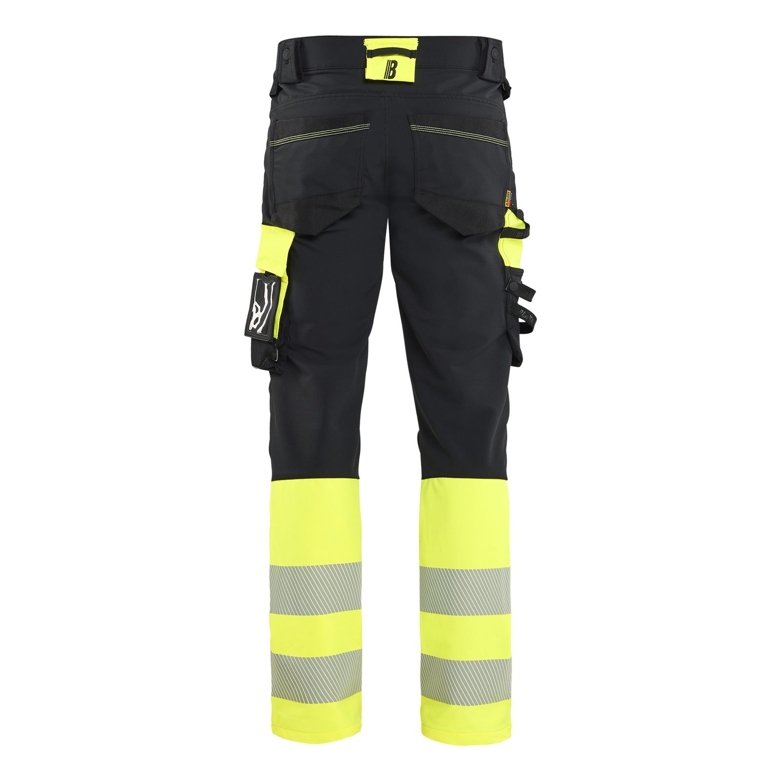 Blaklader BLAKLADER 11261648 | Hi Vis Trousers 4 Way Stretch Hi Vis Reflective Work Trousers Men - double weave - 112616489933_2