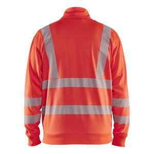 Blaklader BLAKLADER 35632538 Hi Vis Reflective Full-zip Work Sweatshirt MEN - Breathable - 356325385500_2