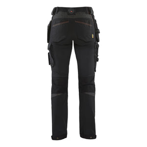 Blaklader BLAKLADER 71921645 | Women's 4 way stretch craftsman trousers Work Trousers Women - double weave - 719216459956_2